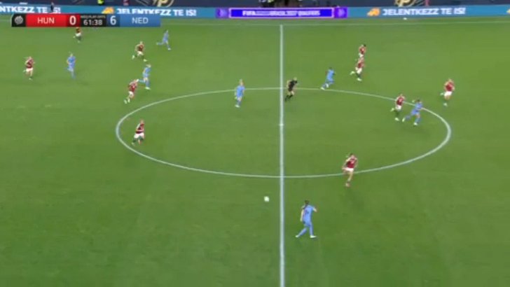Hungary Women 0-7 Netherlands Women — Victoria Pelova 63'