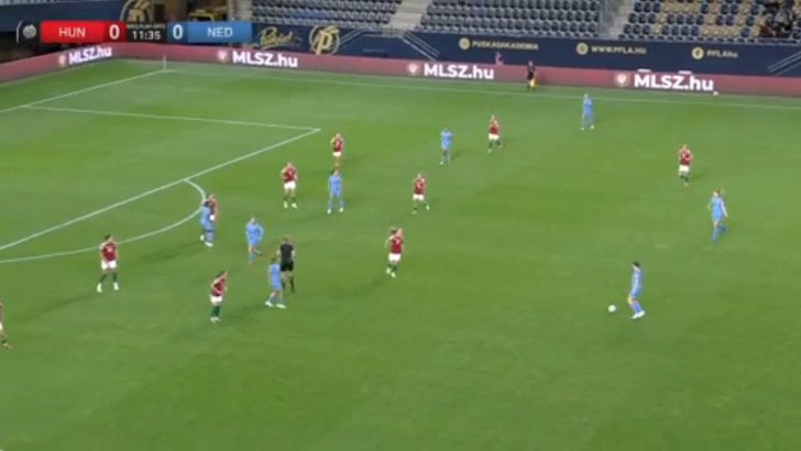 Hungary Women 0-1 Netherlands Women — Lineth Beerensteyn 12'