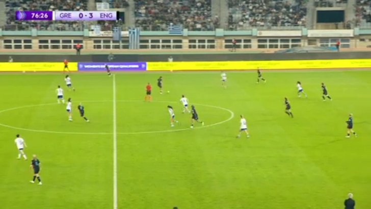 Greece Women 1-3 England Women — Kallisti Konstantina Brouksair 77'