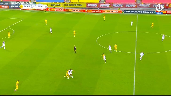Romania 2-4 Bosnia-Herzegovina — Alexandru Cicaldau 62'