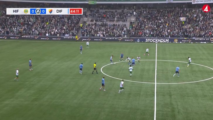 Hammarby 0-1 Djurgården — Bo Hegland 45'