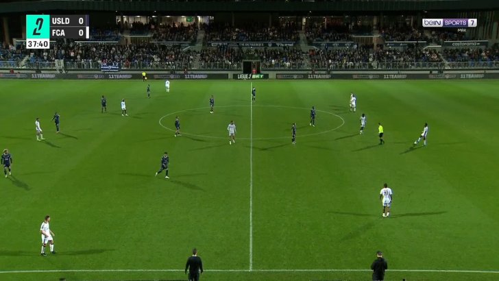 Dunkerque 0-1 Annecy — Moise Dion 38'