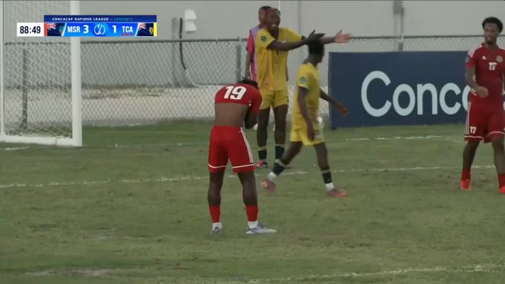 Montserrat 4-1 Turks and Caicos Islands — Ashley Boatswain 90'