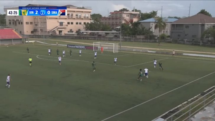 St Maarten 3-0 St Vincent and the Grenadines — Azinho Solomon 44'