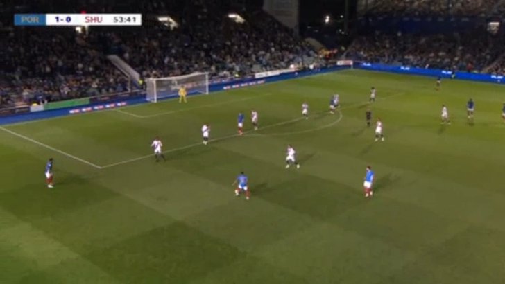 Portsmouth 2-0 Sheffield United — Adrian Segecic 54'