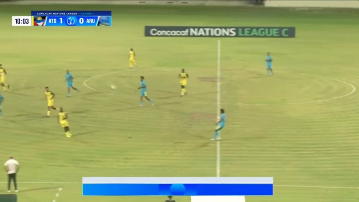 Antigua and Barbuda 2-0 Aruba — TJ Bramble 11'