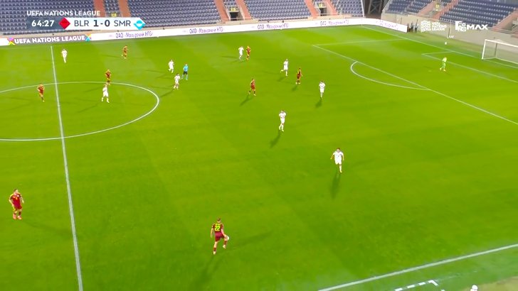 Belarus 2-0 San Marino — Artem Shumansky Great-goal 65'