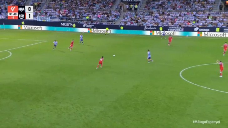 Málaga 1-1 Espanyol — Adrian Nino 90'