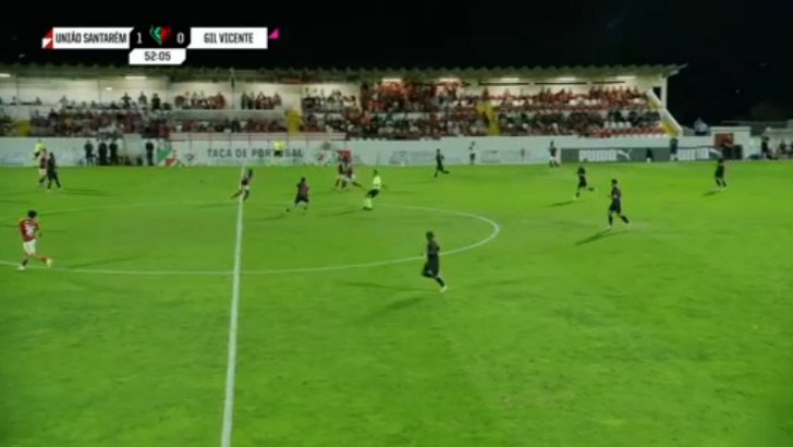 União de Santarém 1-1 Gil Vicente — Agustin Moreira 53'