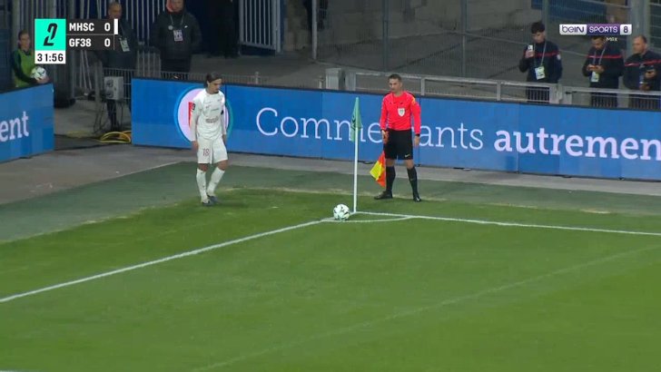 Montpellier 1-0 Grenoble — Nicolas Pays 33'