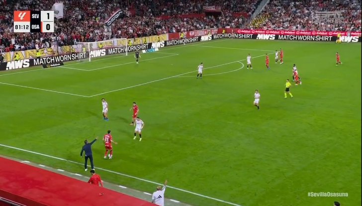 Sevilla 2-0 Osasuna — Félix Correia 82'