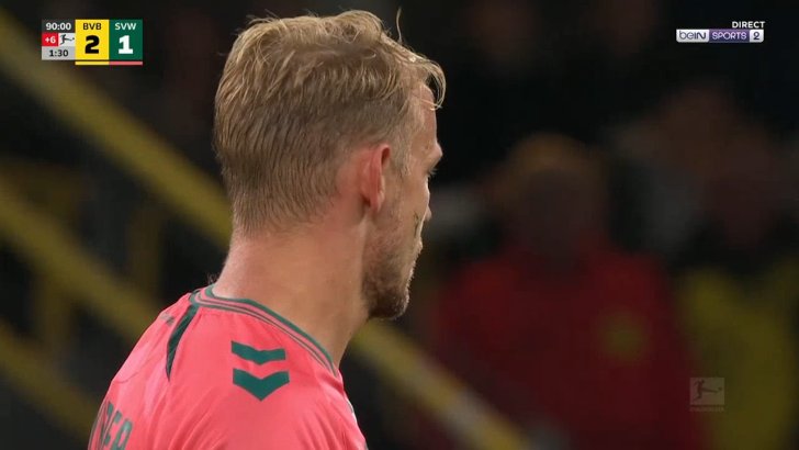 Borussia Dortmund 2-2 Werder Bremen — Niclas Fullkrug 90'