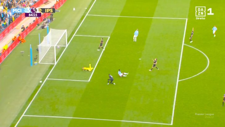 Manchester City 4-1 Ipswich Town — E. Haaland 85'