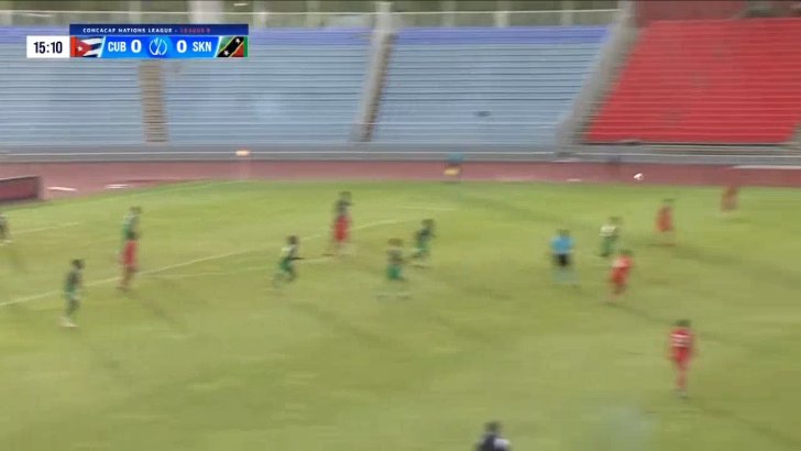 St Kitts and Nevis 0-1 Cuba — Tiquanny Williams 16'