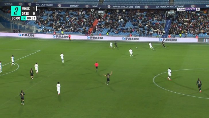 Montpellier 2-0 Grenoble — Mamadou Camara 90'