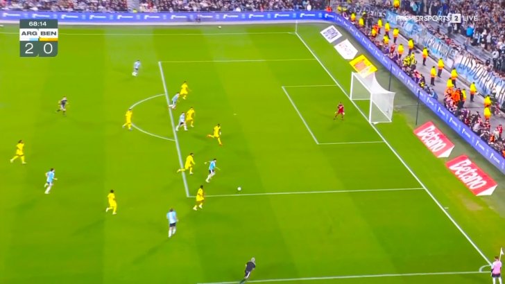 Argentina 3-0 Benin — L. Messi 71'