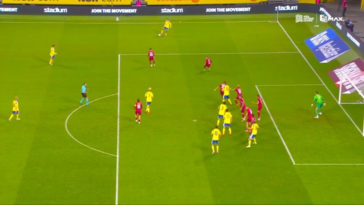 Sweden 1-0 Poland — Benjamin Nygren 9'