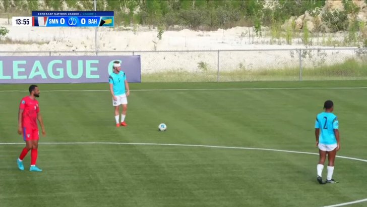 St Martin 1-0 Bahamas — Axel Raga Rigobert 15'