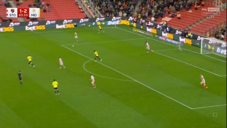Stoke City 2-2 Middlesbrough — Róbert Bozeník 85'