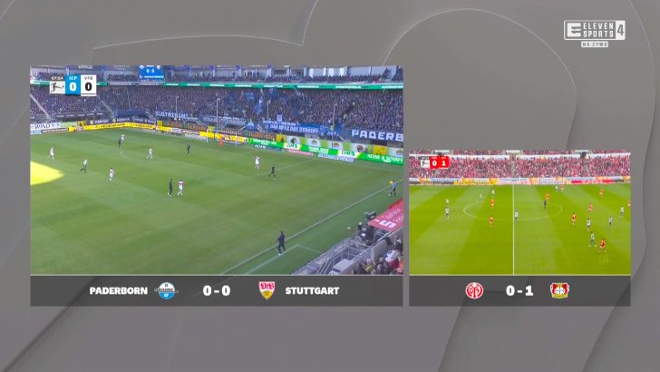 Mainz 0-2 Bayer Leverkusen — Patrik Schick 9'