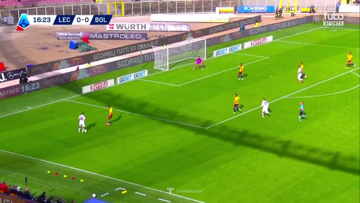 Lecce 0-1 Bologna — Riccardo Orsolini 17'