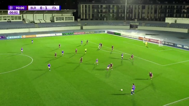 Belarus Women 0-2 Italy Women — Elisa Polli 90'