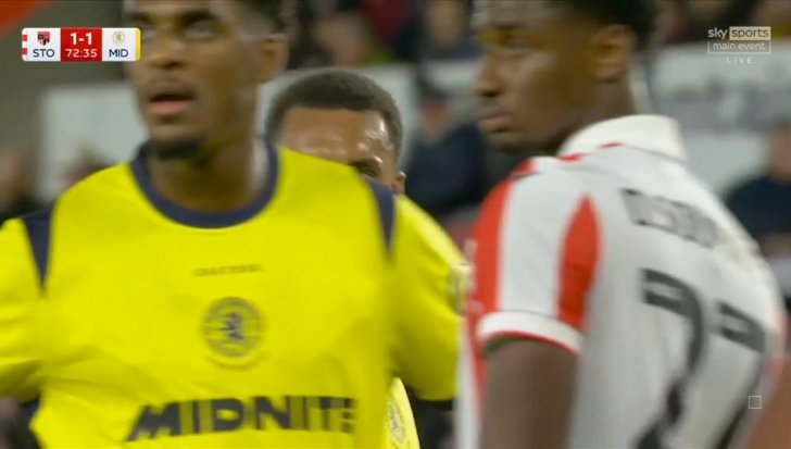 Stoke City 1-2 Middlesbrough — Will Lankshear 73'