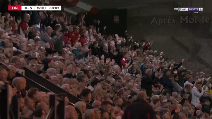 Lincoln City 0-6 West Ham United — Tomas Soucek 89'