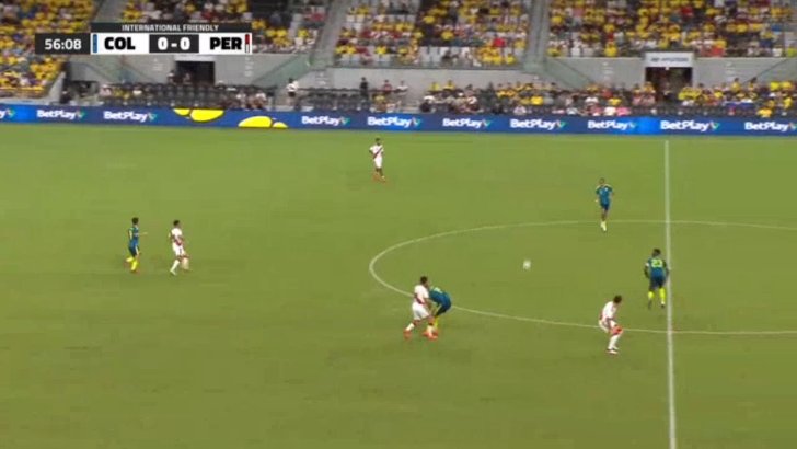 Colombia 1-0 Peru — Samuel Velasquez 57'