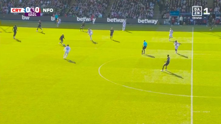 Crystal Palace 0-1 Nottingham Forest — D. Ndoye 3'