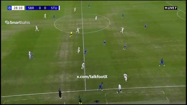 Slovan Bratislava 0-1 Stuttgart — Deniz Undav 29'