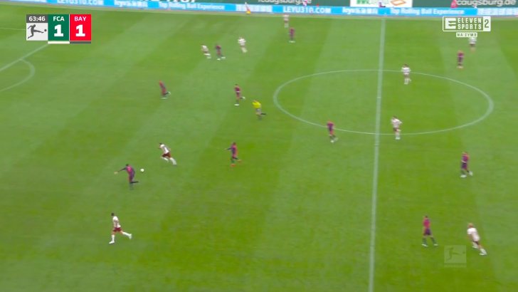 FC Augsburg 2-1 Bayern Munich — Rodrigo Ribeiro 64'