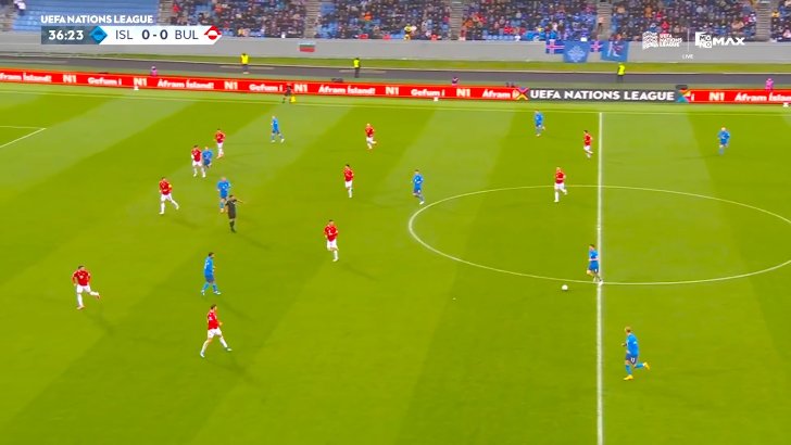 Iceland 1-0 Bulgaria — Orri Oskarsson 37'